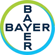 Logo Bayer | parceiro da Rede Super Poupe
